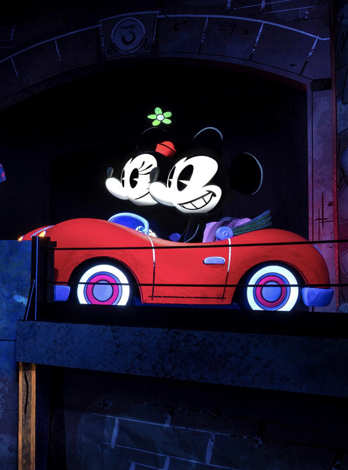 Mickey & Minnie's Runaway Railway and waiting for Smuggler's Run aborted