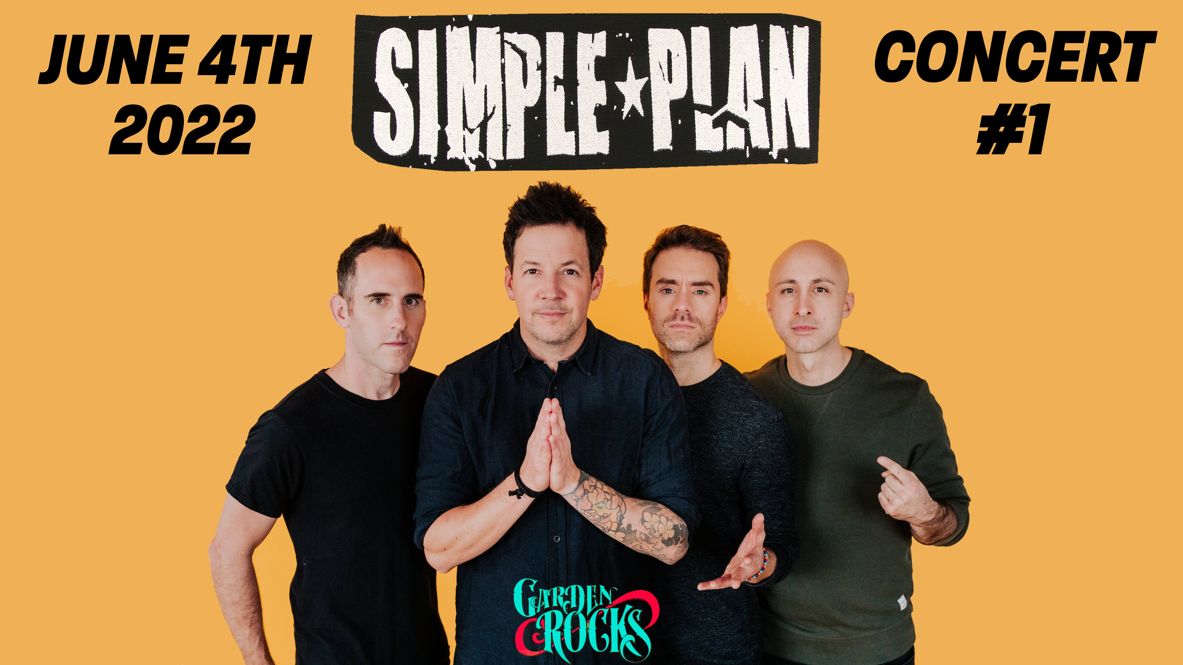 Simple Plan Show 1 - June 4th 2022
