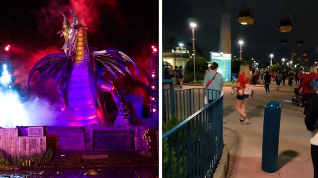 Fantasmic and Walkie Talkie to Epcot