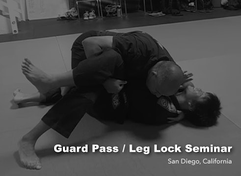Guard Passing, Leg Locks Seminar in San Diego