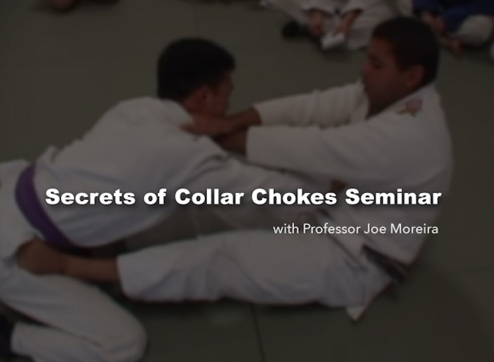 Secrets of Collar Chokes Brazilian Jiu Jitsu RoyHarris.TV