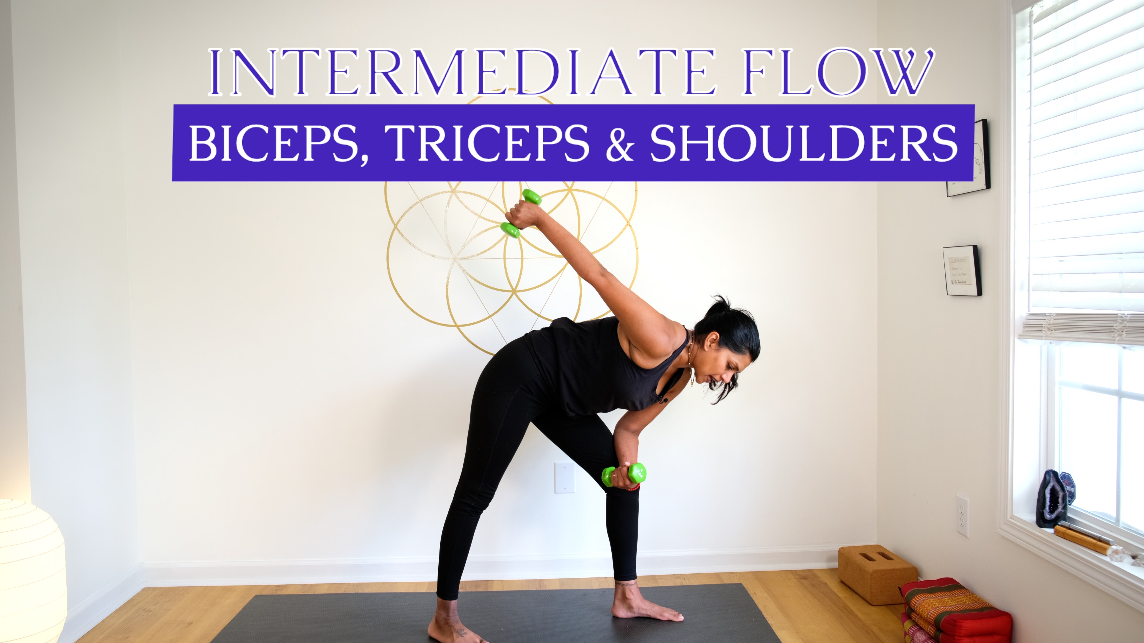 Intermediate Flow: Biceps, Triceps & Shoulders