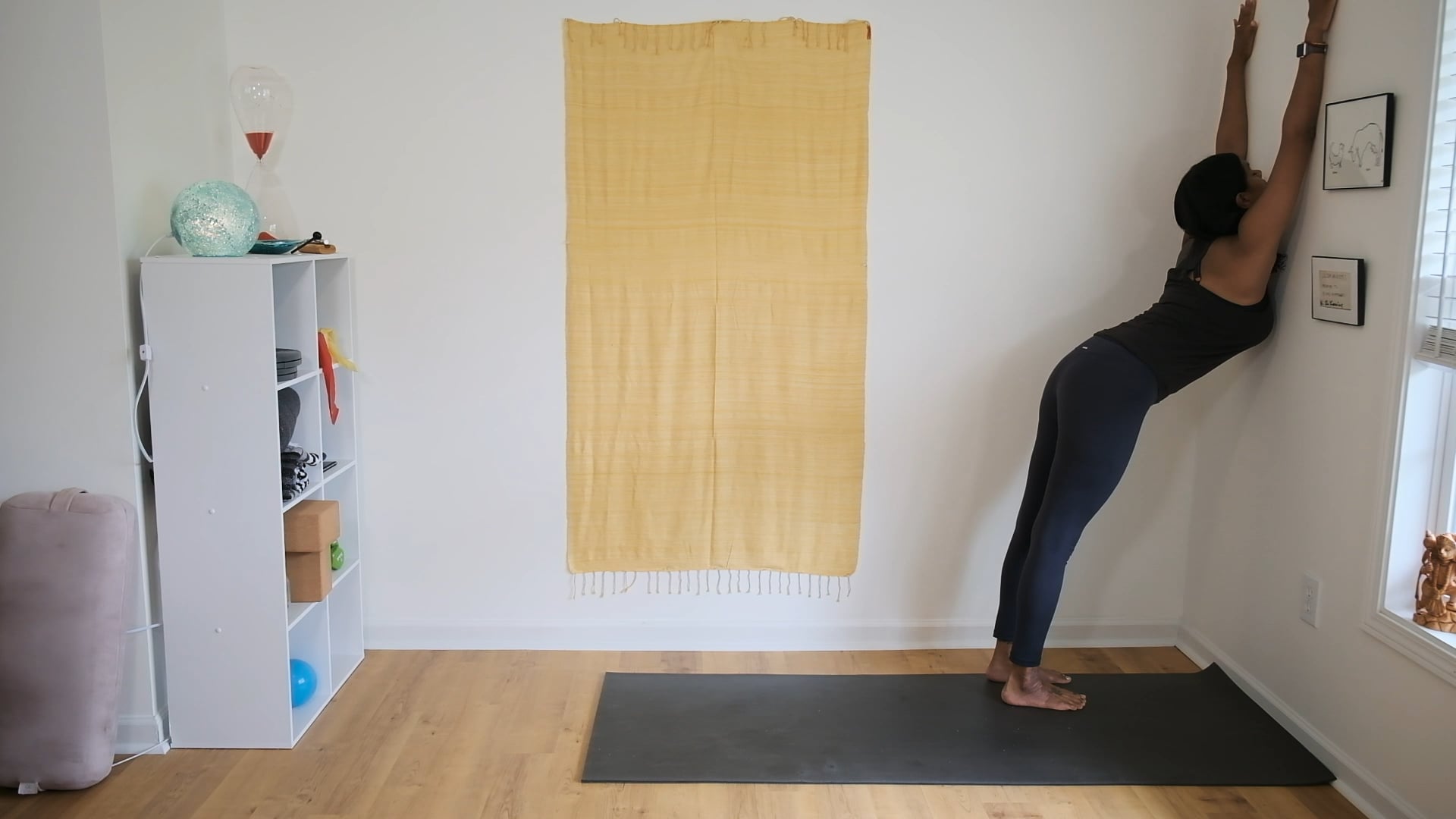 Wall Stretches for Lower Back