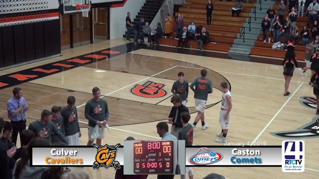 Rochester Boys Basketball Vs Caston 01 16 18 Caston Basketball