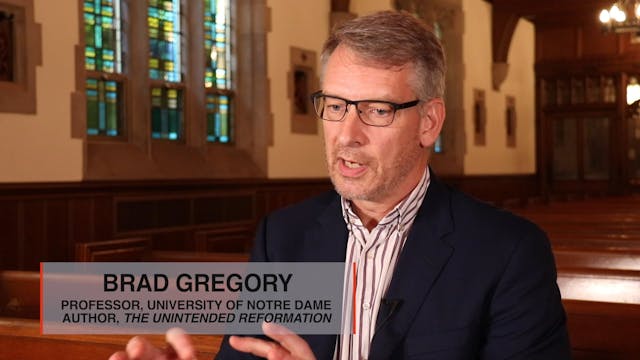Brad Gregory on Why He Stays Catholic...