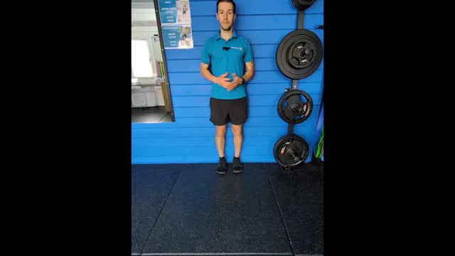 Cross body forward lunges