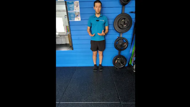 Cross body rotational lunges