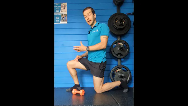World's greatest stretch, dumbbell