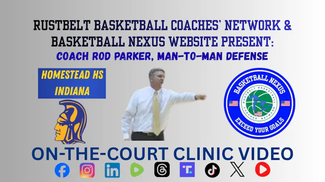 Man to Man Defense Rod Parker Homestead HS IN