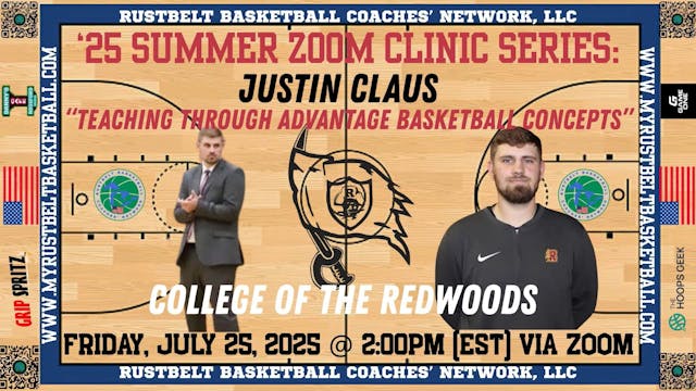 RBCN Summer Zoom Clinic #3: Justin Cl...