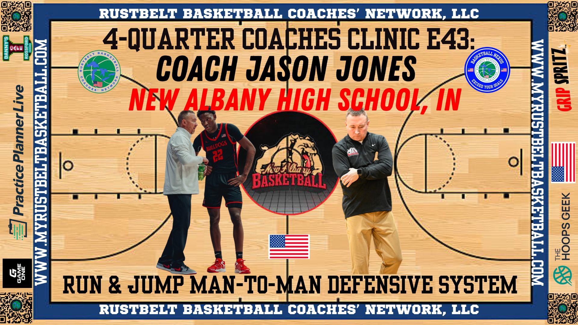 Run & Jump Man to Man Press, Jason Jones, New Albany HS (IN)