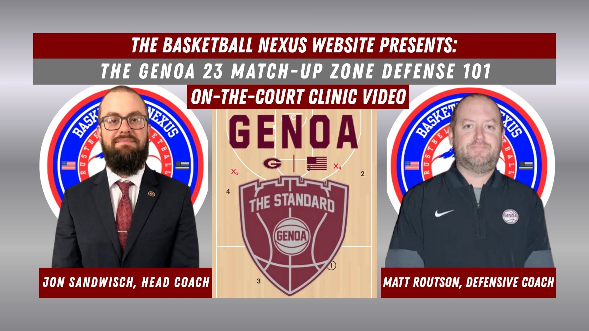 Genoa High School Match Up 23 Zone Clinic Trailer