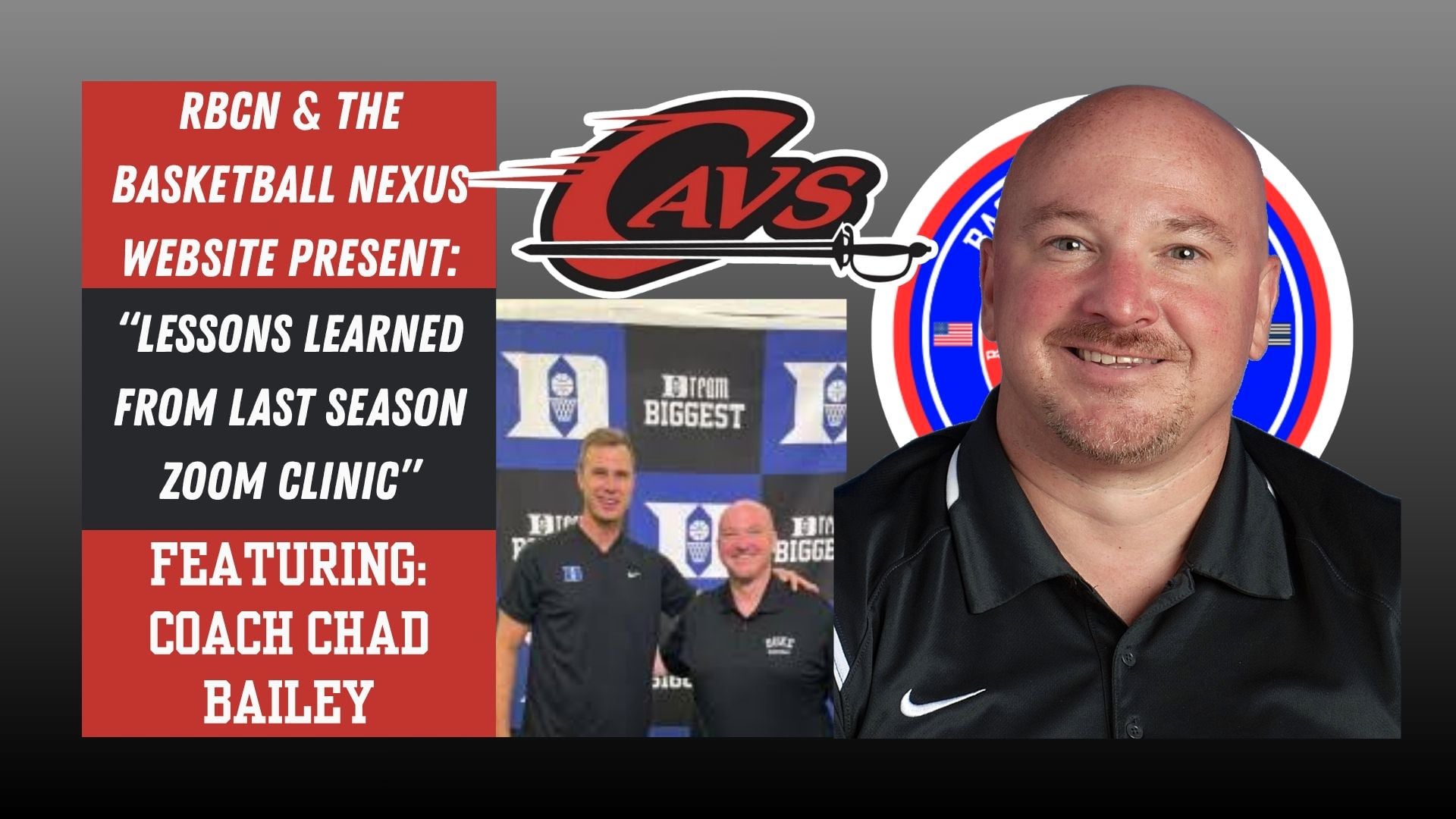 Lessons Learned from Last Season Zoom Clinic E3: Chad Bailey