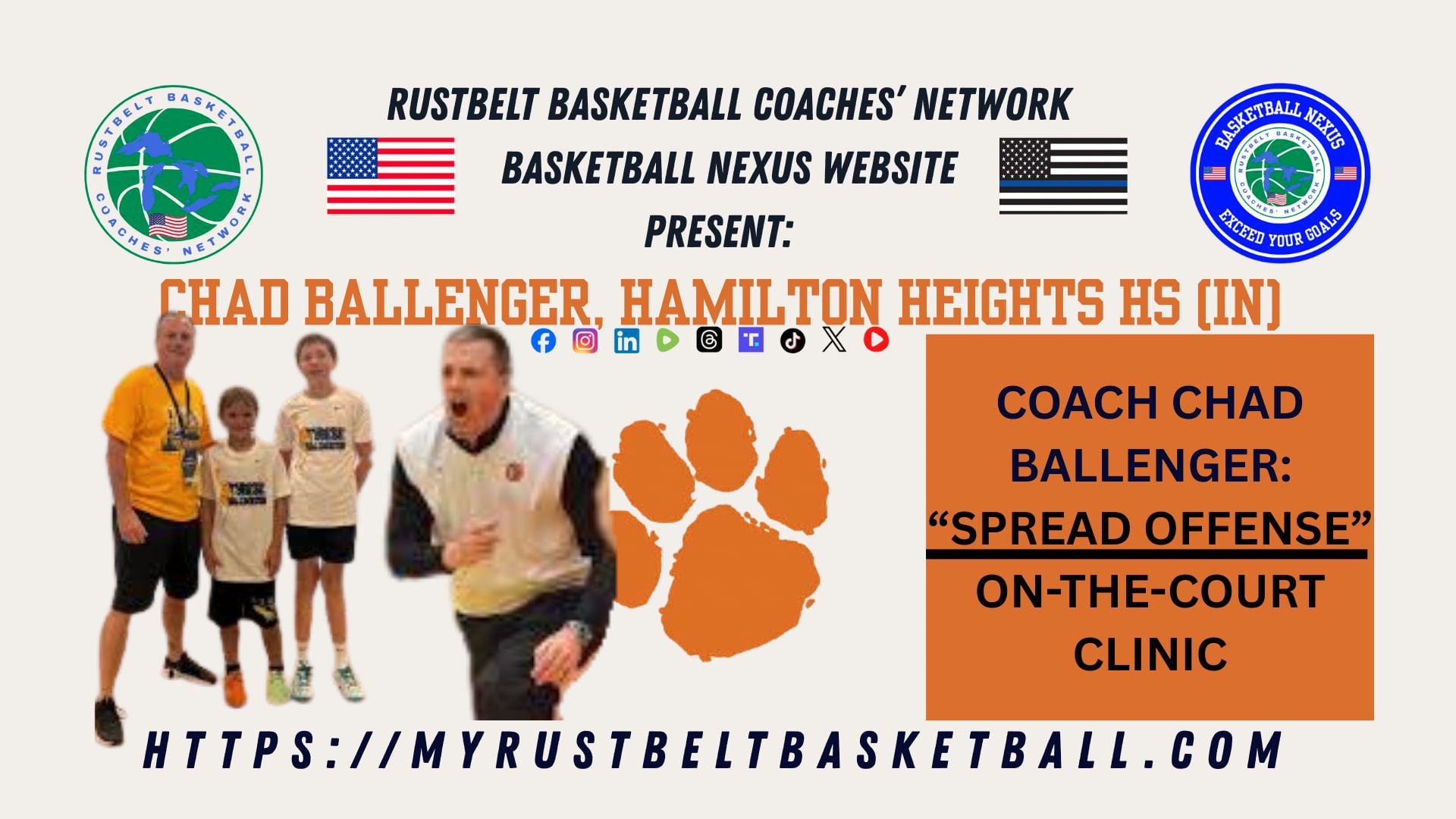 Spread Game Offense Coach Chad Ballenger