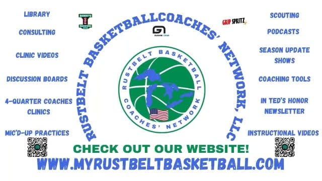 4-QUARTER COACHES’ CLINIC E40:  COACH ANDY WEAVER, PLAINFIELD HS (IN)  “THE PLAINFIELD BASKETBALL PROGRAM”
