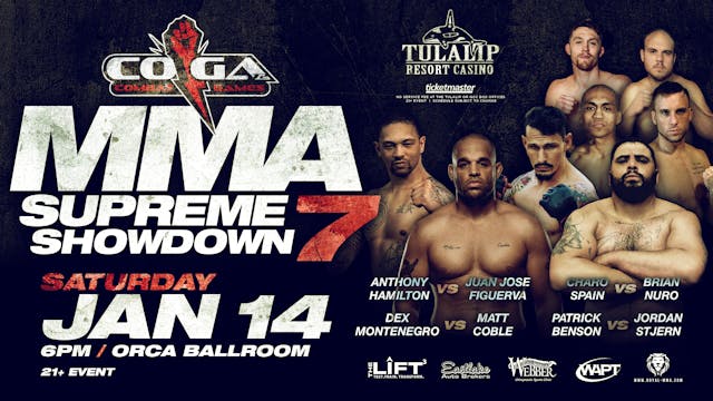 COGA MMA Supreme Showdown 7 - Video on Demand