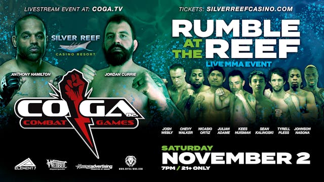 COGA MMA 82 - Rumble at the Reef - Full Show