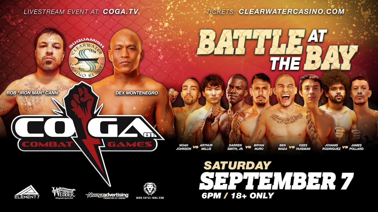 COGA MMA 81 - Battle at the Bay