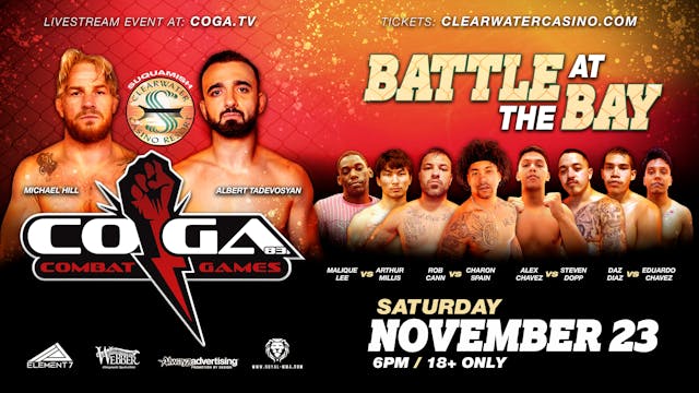 COGA MMA 83 - Battle at the Bay