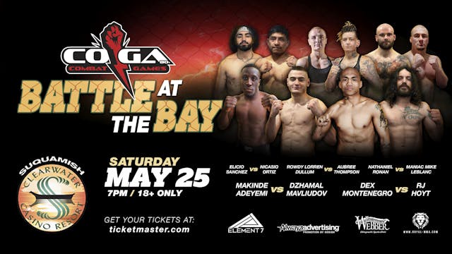 COGA MMA - Battle at the Bay 3 - (Full Version)