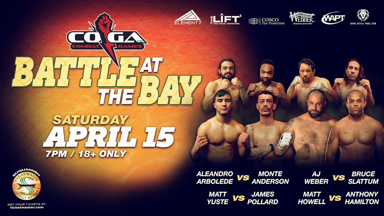 COGA Presents Battle at the Bay Combat Games MMA