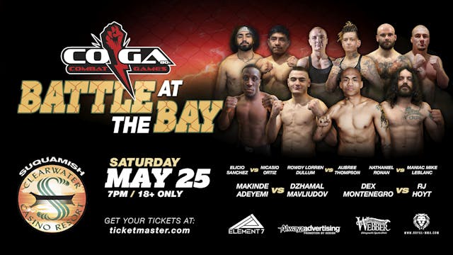 COGA MMA #80 - Battle at the Bay 3