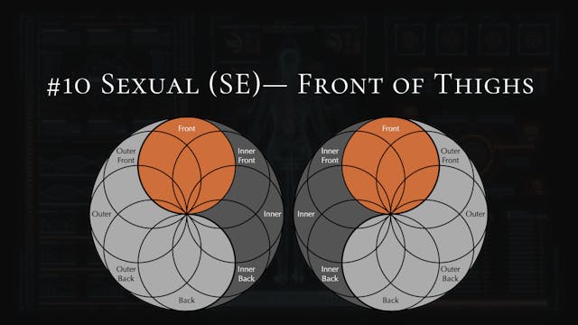 #10- Sexual- Front of Thighs, Hip Flexors