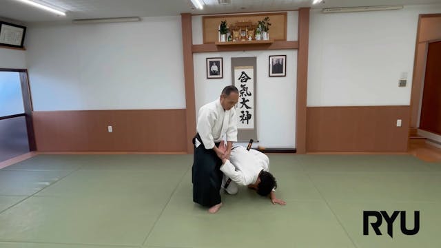 横面打ち四ヶ条抑え（一）Yokomen uchi yonkajo osae...