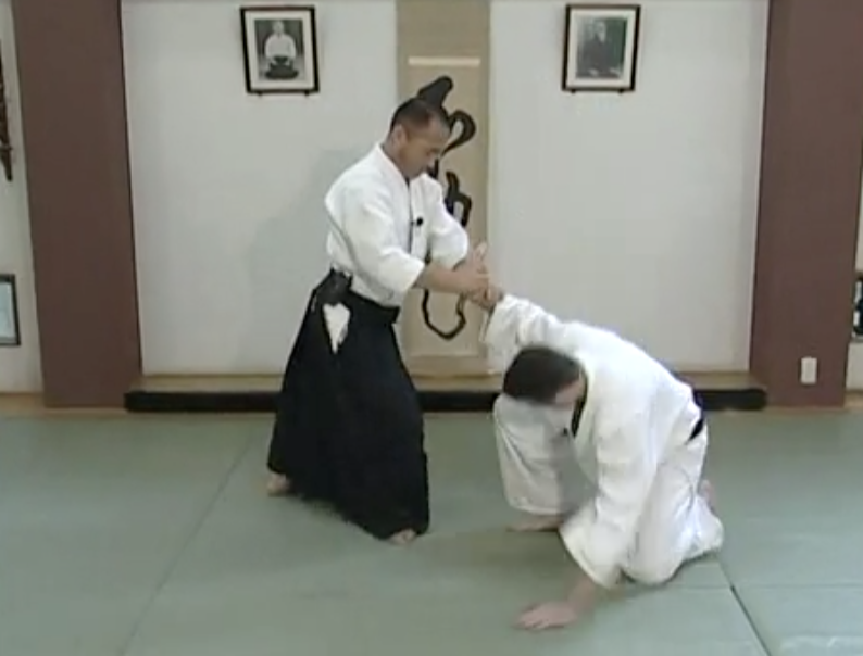 片手持ち二ヶ条抑え(一) Katate mochi nikkajo osae (1)