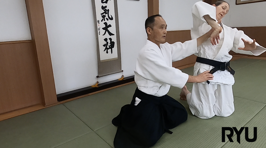 座り技正面打ち三ヶ条抑え（二）Suwari waza shomen uchi sankajo osae (2) 2025/6