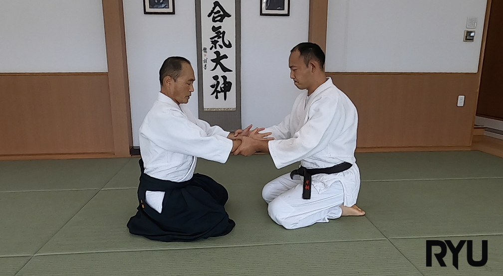 座り技両手持ち呼吸法（二）新！Suwari waza ryote mochi kokyuho  (2) NEW VERSION! 2021/09