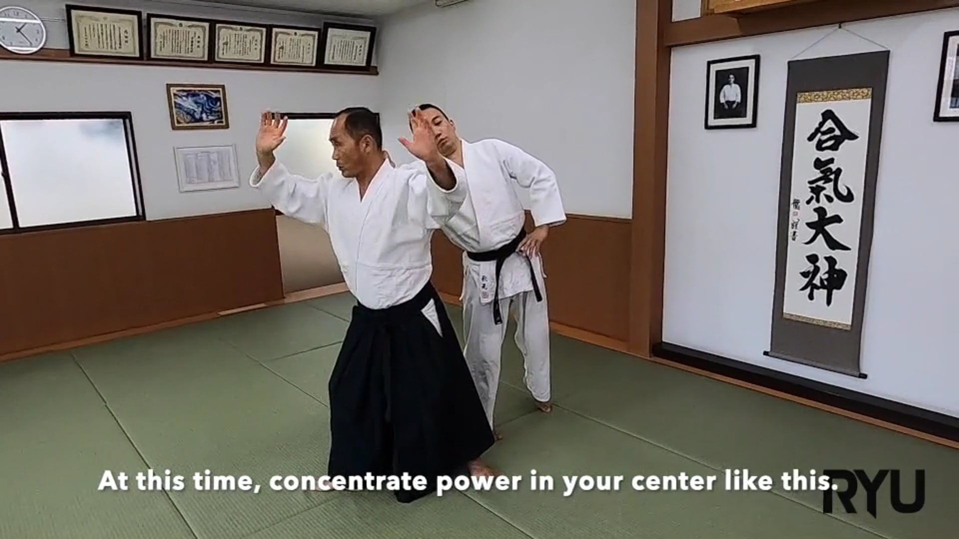 後ろ技襟持ち肘締め（一）新　Ushiro eri mochi hijishime (1) NEW VERSION!! 2020/07