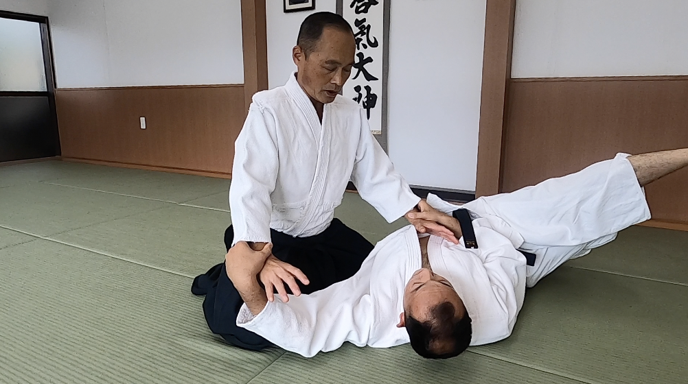 座り技両手持ち呼吸法（一）新！Suwari waza ryote mochi kokyuho (1)　New Version! 2020/08