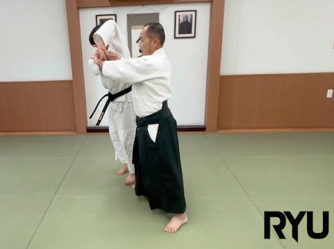 後ろ両手持ち三ヶ条抑え（二）Ushiro ryote mochi sank...