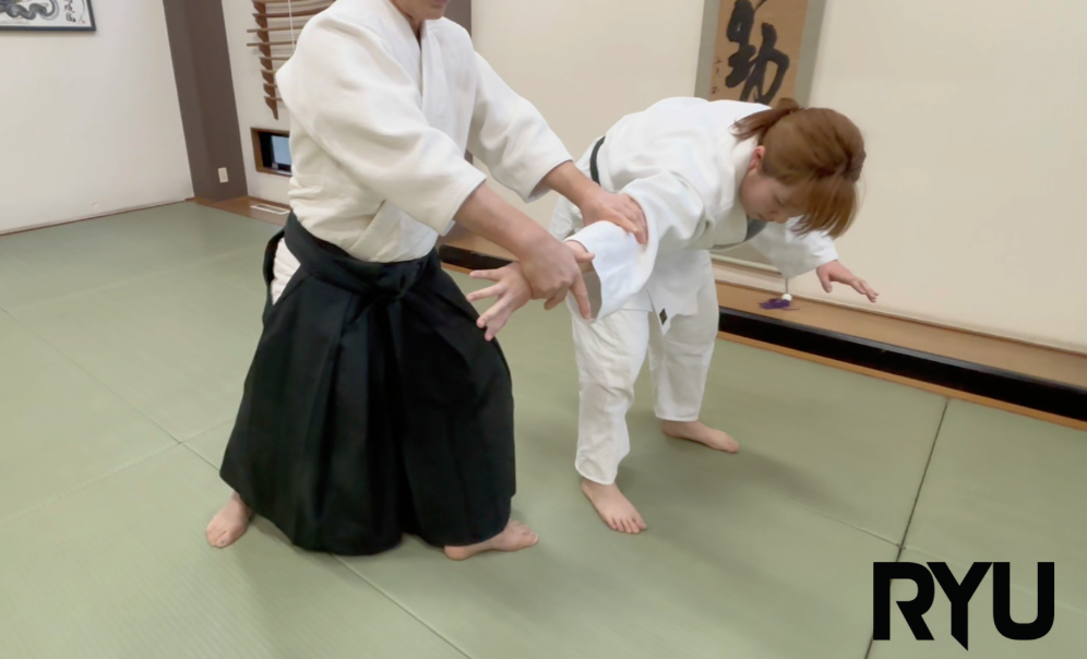 横面打ち二ヶ条抑え（二）Yokomen uchi nikkajo osae (2)