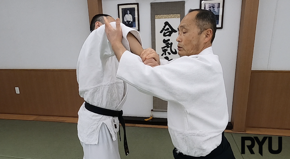 肘持ち三ヶ条抑え（一）Hiji mochi sankajo osae (1)　2025/3