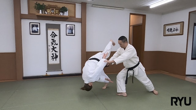 正面打ち自由技 Shomen uchi jiyuwaza