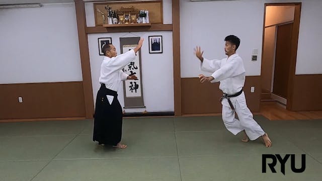 正面打ち一ヶ条投げ　Shomen uchi ikkajo nage　202...