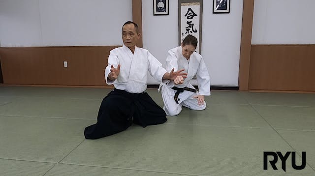 座り技正面突き小手返し（一）Suwari waza shomen tsuk...