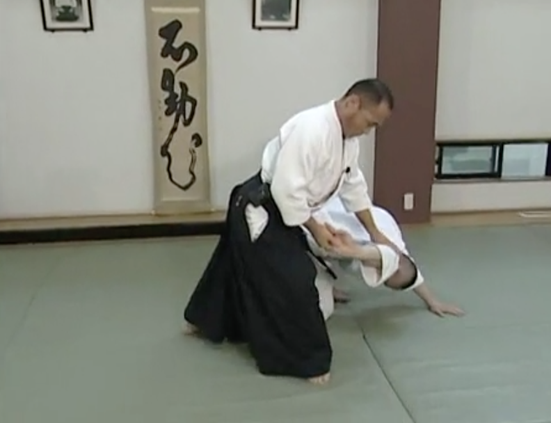 正面打ち三ヶ条抑え（一）Shomen uchi sankajo osae (1)