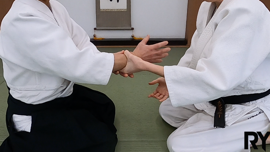 座り技両手持ち呼吸法（三）Suwari waza ryote mochi kokyuho (3) 2025/3