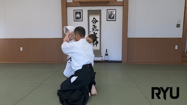 2024年度総合審査科目：初段規定技 2024-2025 Aikido Ryu Test Syllabus Techniques: Shodan