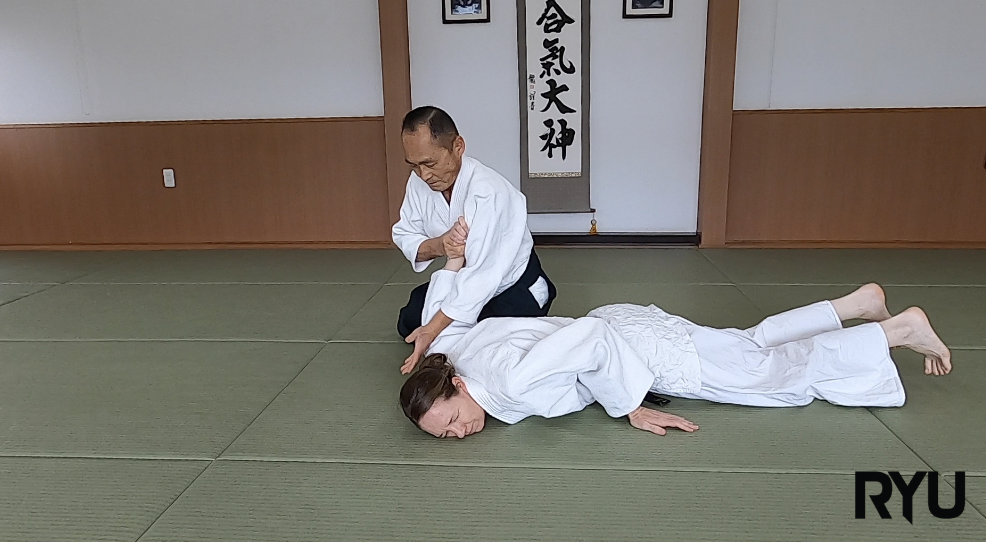 座り技肩持ち一ヶ条抑え（二）新！Suwari waza kata mochi ikkajo osae (2) NEW VERSION!! 2022/6