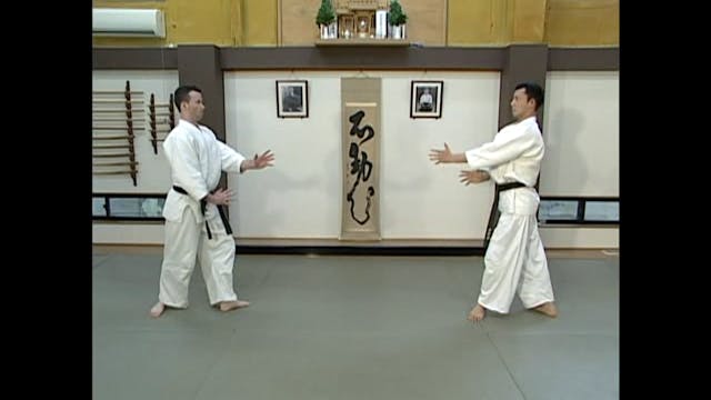 座り技横面打ち四ヶ条抑え（二）Suwari waza yokomen uc...