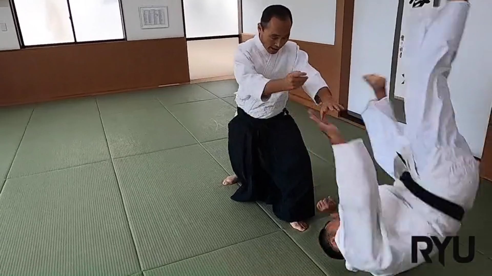 片手持ち肘当て呼吸投げ（一）新！Katate mochi hijiate kokyunage (1)　NEW VERSION!! 2020/09