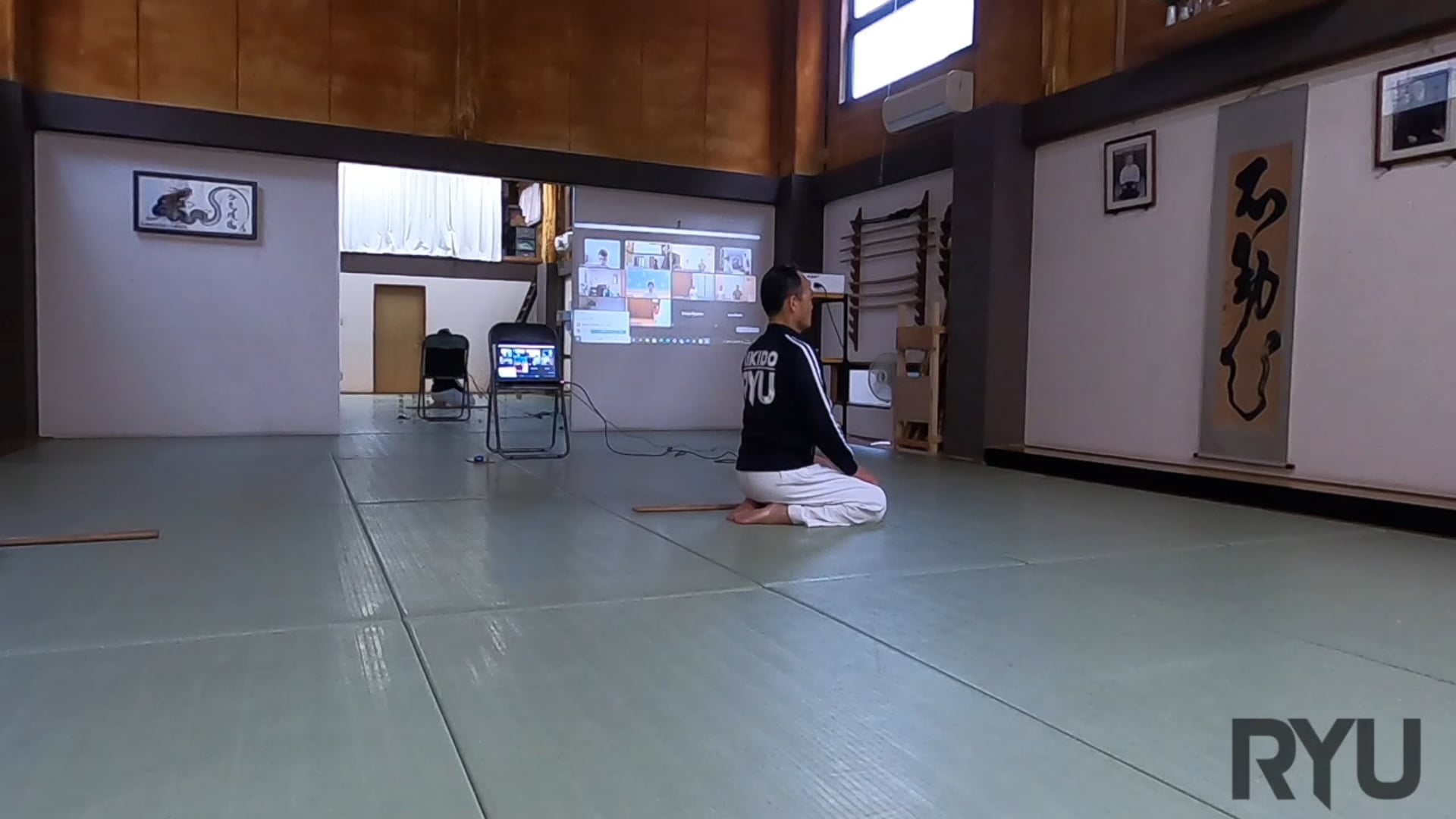 2021/06/05 龍オンラインfor all: 安藤師範　Ryu Online for all ZOOM Aikido: Ando Shihan