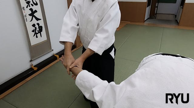 横面打ち四ヶ条抑え（二）Yokomen uchi yonkajo osae...