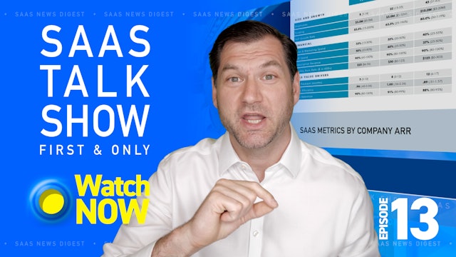 Episode 13: Do you know your SaaS Metrics?