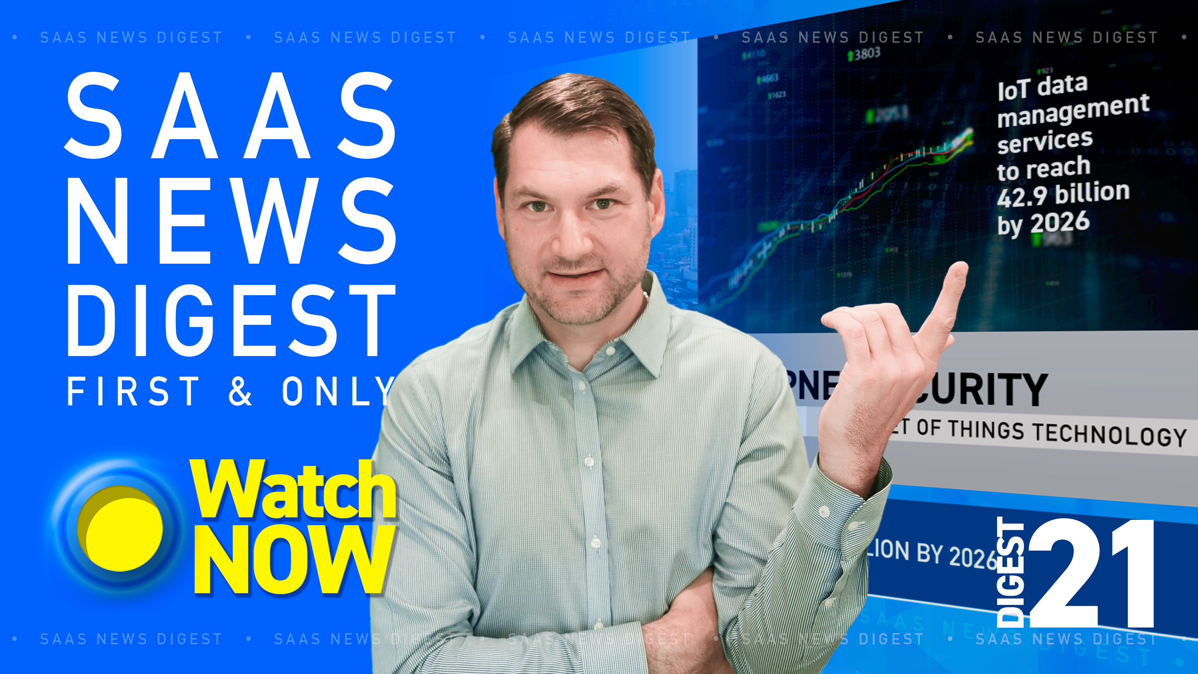 News Digest 21: IoT data management services to reach 42.9 billion by 2026