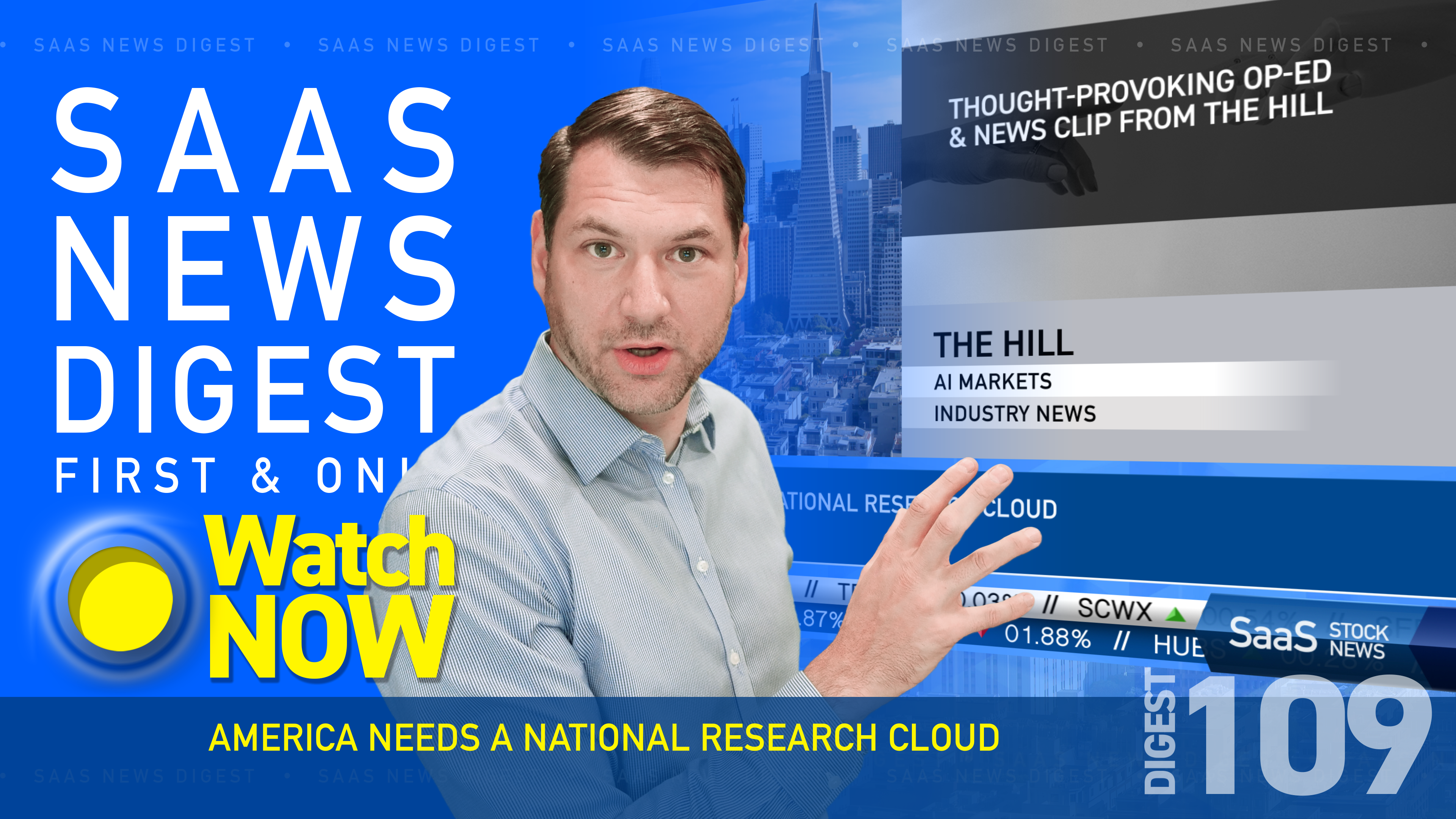  News Digest 109: America Needs A National Research Cloud